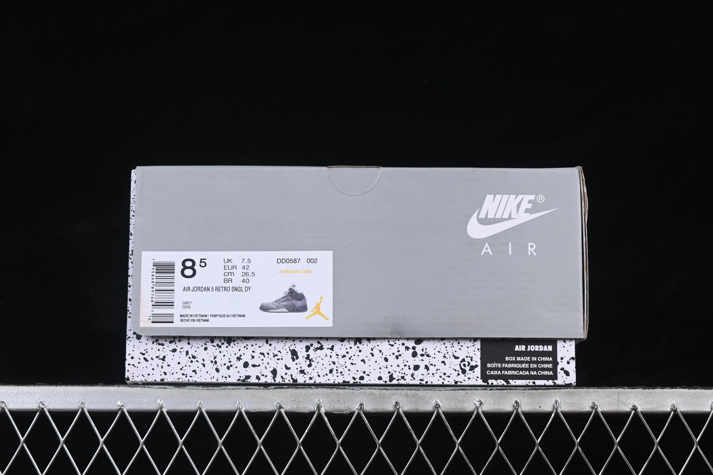All categories Air Jordan Jordan series basketball shoes Air Jordan 5 Z version Air Jordan 5 "Wolf Grey" AJ5 Joe 5 Wolf Gray basketball shoes DD0587-002